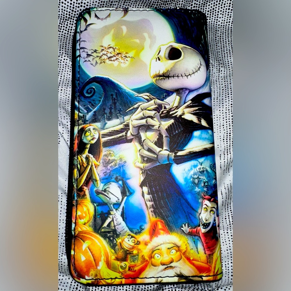 BNIB Ladies Disney Tim Burton The Nightmare Before Christmas Long Wallet Limited